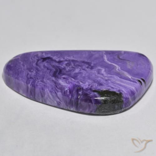 Charoite Violeta médio Natural 44.32ct, Chique, Opaco