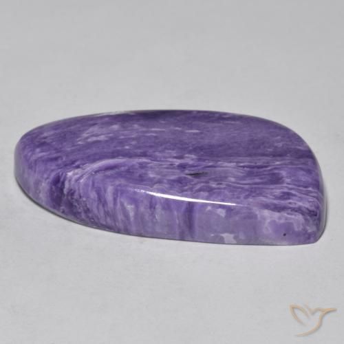 Charoite Violeta médio Natural 46.54ct, Chique, Opaco
