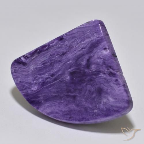 Charoite Violeta médio Natural 55.11ct, Chique, Opaco