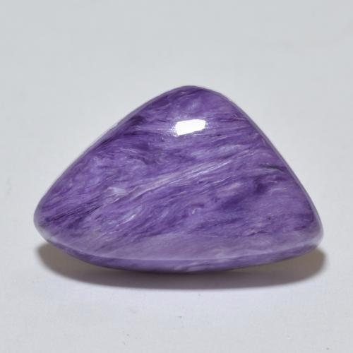 Charoite Roxo claro Violeta Natural 7.86ct, Trilhão, Opaco