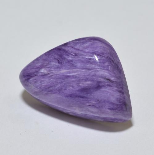 Charoite Roxo claro Violeta Natural 7.86ct, Trilhão, Opaco