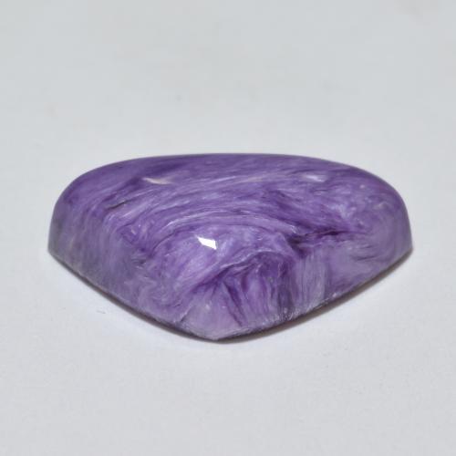 Charoite Roxo claro Violeta Natural 7.86ct, Trilhão, Opaco