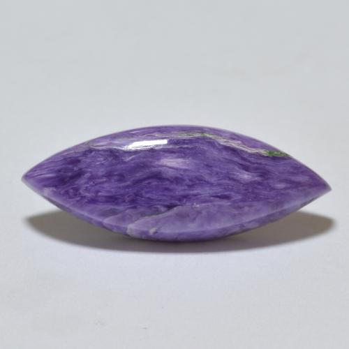 Charoíta Violeta Profundo Natural 5,45ct, Marquesa, Opaco