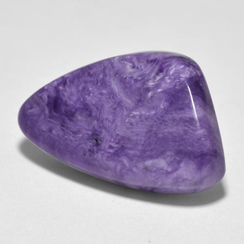 Charoite Violeta escuro Natural 10.92ct, Forma extravagante, Opaco