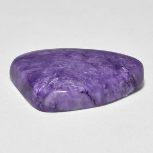 Charoite Violeta escuro Natural 10.92ct, Forma extravagante, Opaco