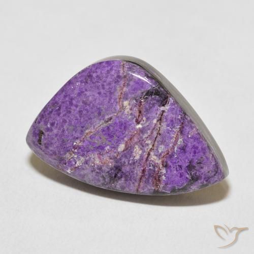Charoite Violeta médio Natural 21.33ct, Chique, Opaco