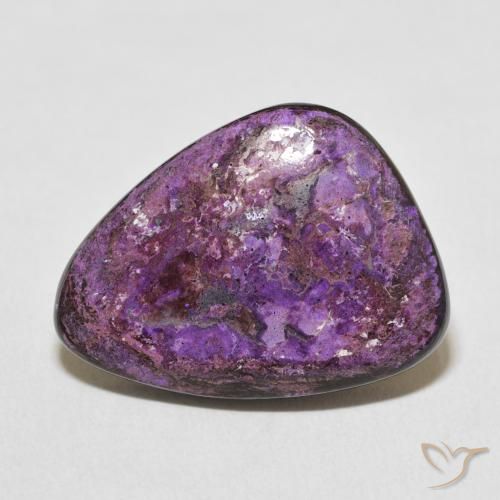 15.58ct Natural Aveludado Roxo Violeta Charoite, Chique, Opaco
