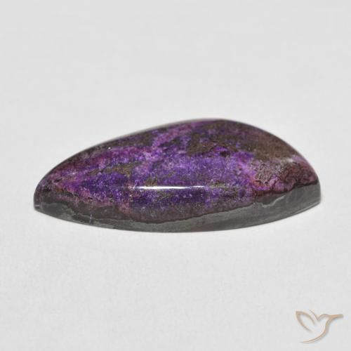 Charoite Violeta escuro Natural 16.06ct, Chique, Opaco