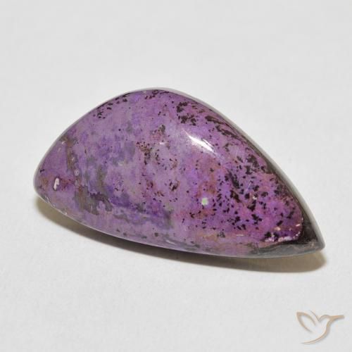Charoite Violeta médio Natural 17.24ct, Chique, Opaco