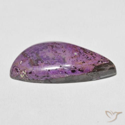 Charoite Violeta médio Natural 17.24ct, Chique, Opaco