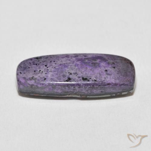 Charoite Violeta médio Natural 14.48ct, Almofada, Opaco