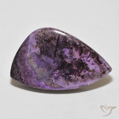 27.82ct Natural Violeta Médio Profundo Charoite, Chique, Opaco