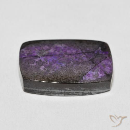 Charoite Violeta escuro Natural 19.90ct, Almofada, Opaco