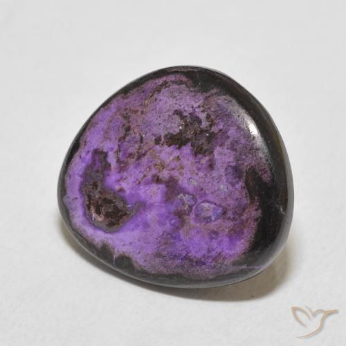 Charoite Aveludado Roxo Violeta Natural 14.04ct, Chique, Opaco