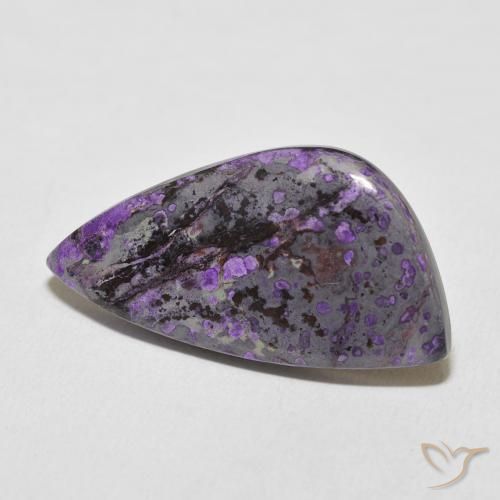 Charoite Malva Violeta Natural 18.98ct, Chique, Opaco