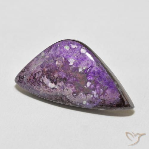 Charoite Violeta Médio Profundo Natural 17.16ct, Chique, Opaco