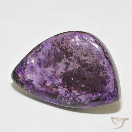 19.52ct Natural Aveludado Roxo Violeta Charoite, Chique, Opaco