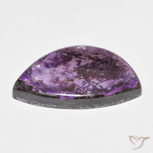 Charoite Aveludado Roxo Violeta Natural 19.52ct, Chique, Opaco