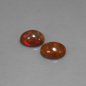 Pedras preciosas de opala chocolate multicolorido natural de  ct, transparente, transparente/translúcido