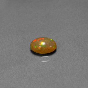 Opala chocolate multicolorido natural 0,68ct, transparente, transparente/translúcido
