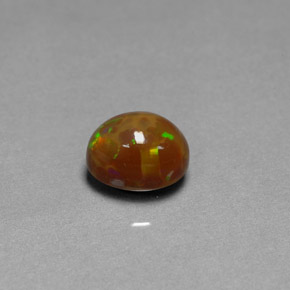 Opala chocolate multicolorido natural 2,17ct, transparente, transparente/translúcido