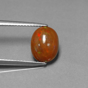 Opala chocolate multicolorido natural 2,03ct, transparente, transparente/translúcido