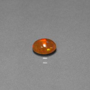 Opala chocolate multicolorido natural 0,62ct, transparente, transparente/translúcido