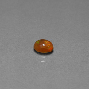 Opala chocolate multicolorido natural 0,40ct, transparente, transparente/translúcido