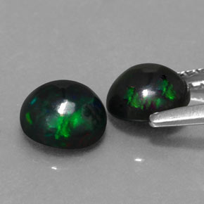 Pedras preciosas de Opala de Chocolate Multicolorido natural de  ct, Corte Redondo, Opaco