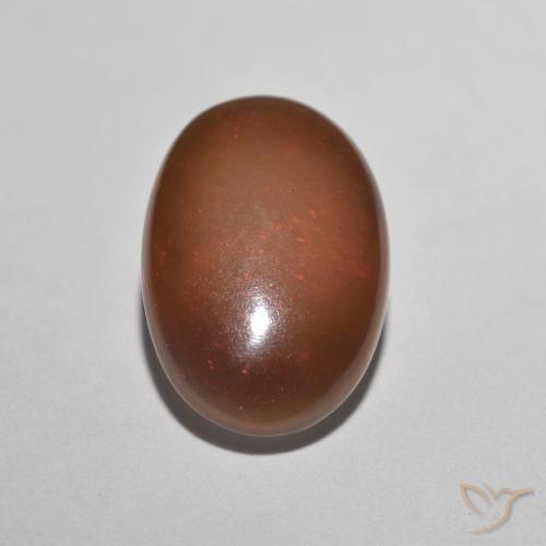 Opala de Chocolate Multicolorido Natural 1.90ct, oval, Translúcido