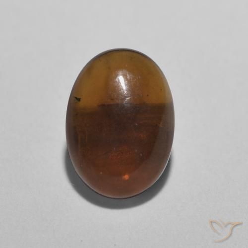 Opala de Chocolate Multicolorido Natural 0.52ct, oval, Translúcido