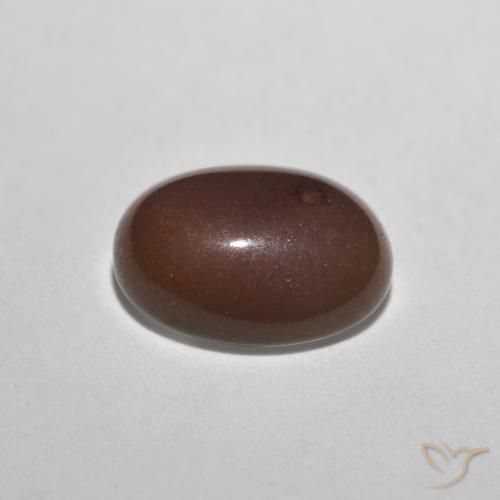 Opala de Chocolate Multicolorido Natural 0.72ct, oval, Translúcido