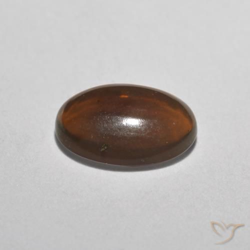 Opala de Chocolate Multicolorido Natural 0.33ct, oval, Translúcido