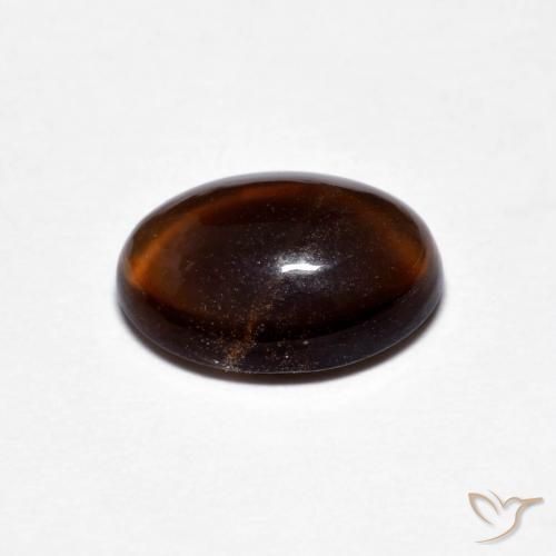 Opala de Chocolate Marrom Natural 1.27ct, oval, Translúcido
