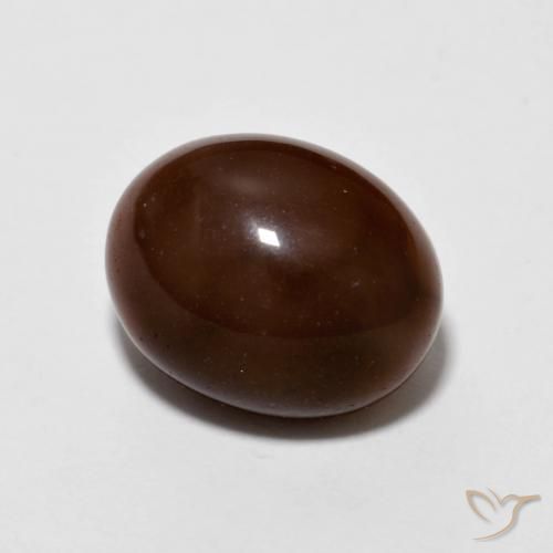 Opala de Chocolate Pecan Brown Natural 2.13ct, oval, Opaco