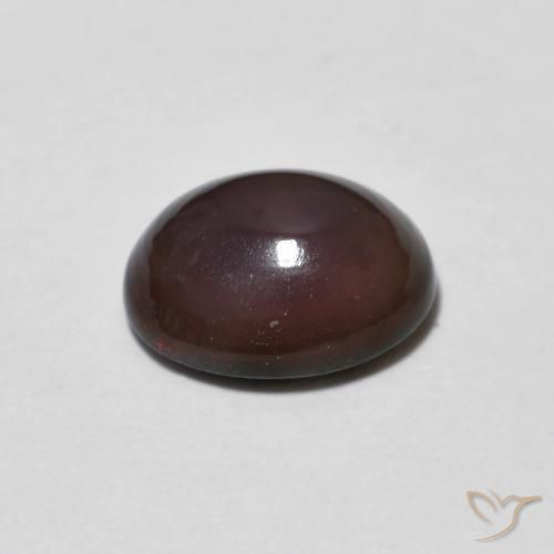 Opala de Chocolate Multicolorido Natural 1.22ct, oval, Opaco