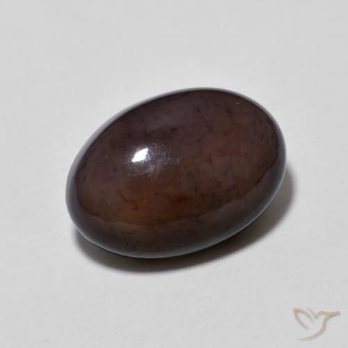 Opala de Chocolate Multicolorido Natural 3.24ct, oval, Translúcido