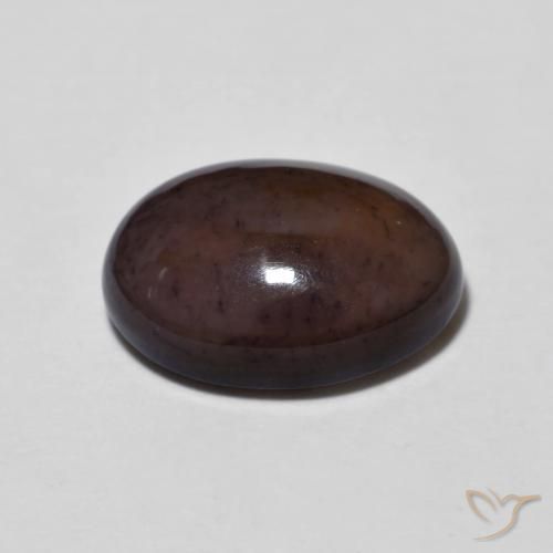 Opala de Chocolate Multicolorido Natural 3.24ct, oval, Translúcido
