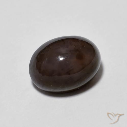 Opala de Chocolate Multicolorido Natural 1.02ct, oval, Transparente
