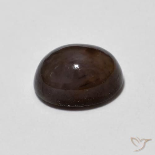 Opala de Chocolate Multicolorido Natural 1.02ct, oval, Transparente