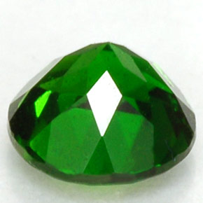 Diopsídio de Cromo Verde Natural 0.51ct, Corte Redondo, VS-SI