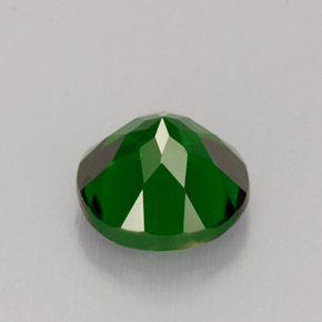 Diopsídio de cromo verde natural 1,56ct, corte redondo, VS
