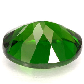 Diopsídio de Cromo Verde Natural 3.10ct, Corte Oval, VVS-VS