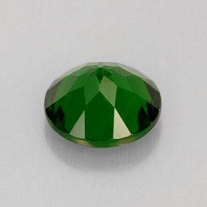 Diopsídio de cromo verde natural 1,98ct, corte redondo, VS-SI