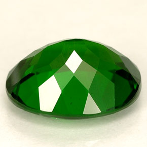 Diopsídio de cromo verde natural 2,84ct, corte oval, VS-SI