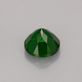 Diopsídio de Cromo Verde Natural 2.47ct, Corte Redondo, VS