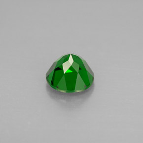 Diopsídio de cromo verde natural 1,46ct, corte redondo, VS-SI