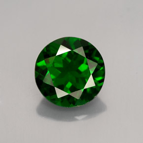 Diopsídio de Cromo Verde Natural 1.99ct, Corte Redondo, VS-SI