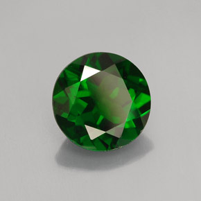 Diopsídio de Cromo Verde Natural 1.99ct, Corte Redondo, VS-SI