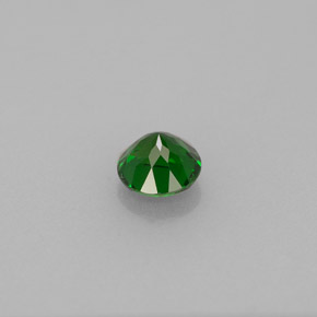 Diopsídio de cromo verde natural 0,45ct, corte redondo, VS